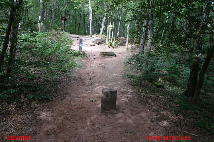 Grenzweg, Grenze D / F