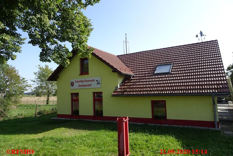 Pause in Großebersdorf