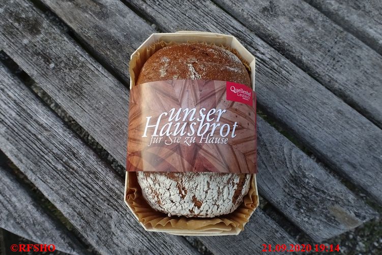 Abschiedsgeschenk vom Hotel Quellenhof