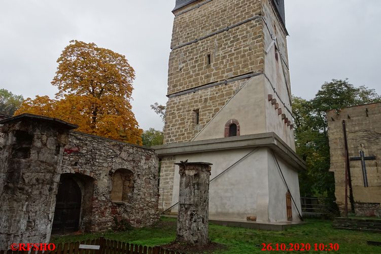 Bad Frankenhausen, Schiefer Turm