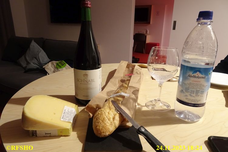 Abendessen im Hotel