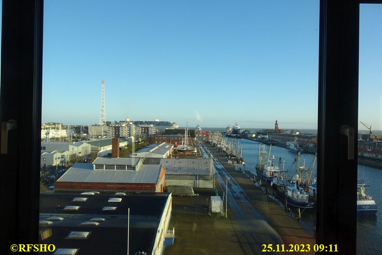 Blick aus dem Hotel