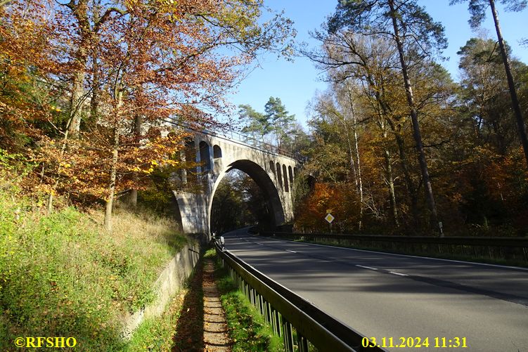 Viadukt ber die B 191 bei Pudripp (ehem. Bahnlinie Uelzen − Dannenberg)
