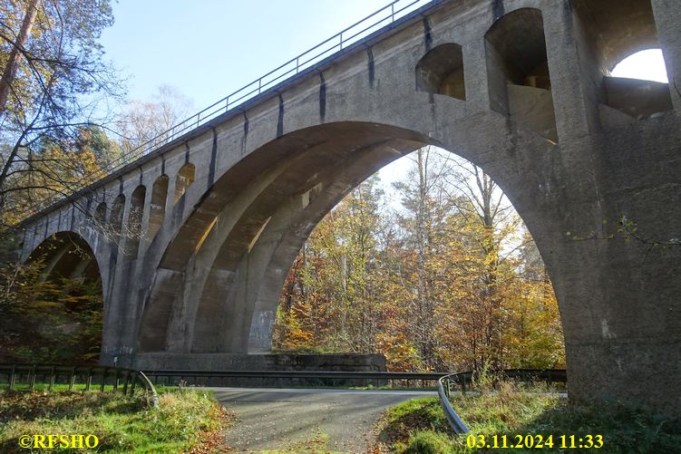 Viadukt ber die B 191 bei Pudripp (ehem. Bahnlinie Uelzen − Dannenberg)