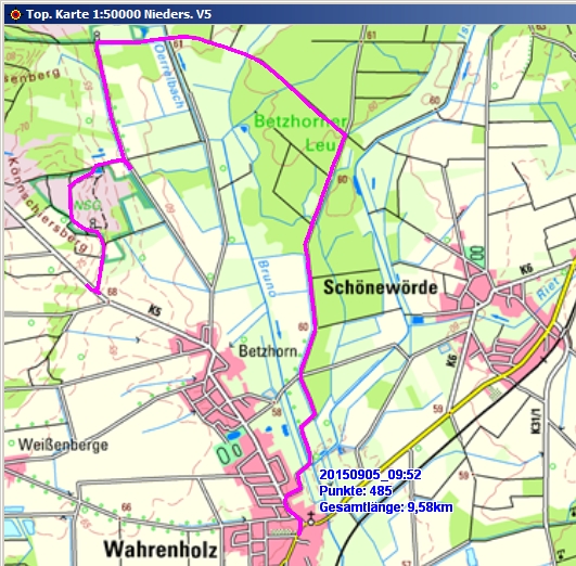 Wanderung zum Heiligen Hain